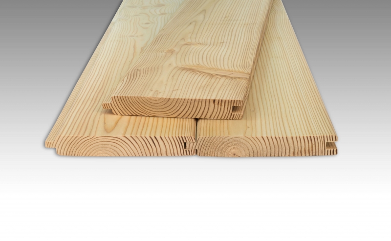 DESKA ELEWACYJNA /FAZA/ PTGH 22X146 KLASA AB MODRZEW SYBERYJSKI