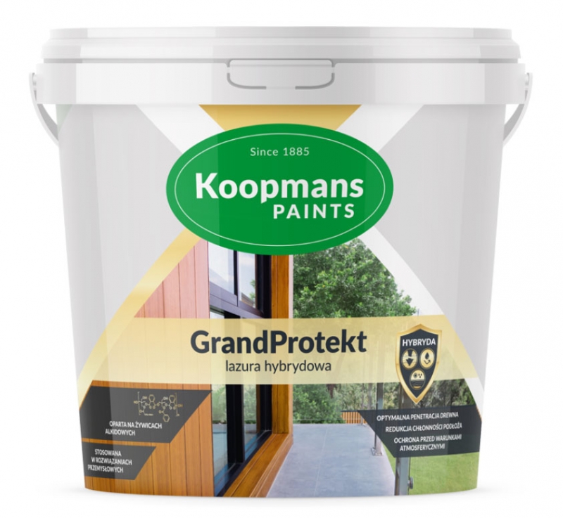 KOOPMANS GrandProtekt - szybkoschnąca lazura hybrydowa