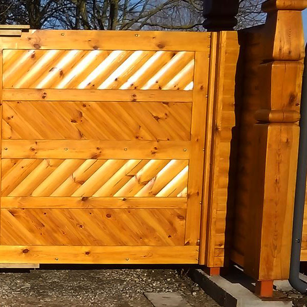 Ogrodzenie drewniane